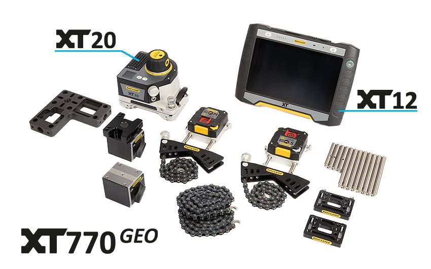 Alineador de ejes y aplicaciones geométricas - XT770 Shaft+GEO